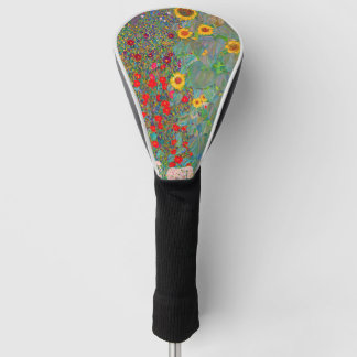 Gustav Klimts Bauerngarten mit Sonnenblumen Golf Headcover