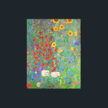 Gustav Klimts Bauerngarten mit Sonnenblumen Leinwanddruck<br><div class="desc">Gustav Klimts Bauerngarten mit Sonnenblumen Canvas Print .</div>