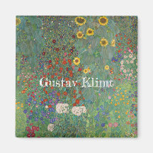 Gustav Klimts Bauerngarten mit Sonnenblumen