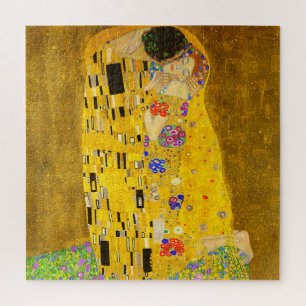 Gustav Klimts berühmtes Kissenbild. Puzzle
