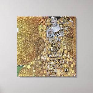 Gustav Klimts Dame in Gold, Adele Bloch-Bauer Leinwanddruck
