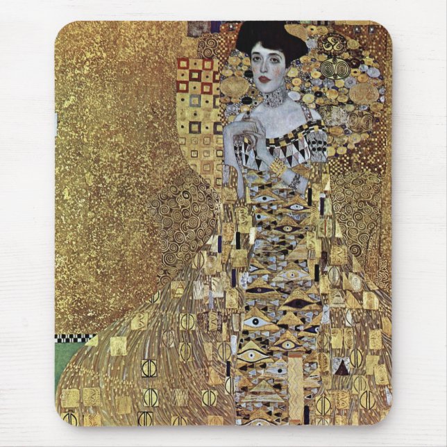 Gustav Klimts Dame in Gold, Adele Bloch-Bauer Mousepad (Vorne)