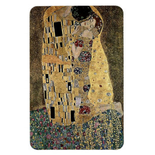 Gustav Klimts Der Kuss (circa 1908) Magnet