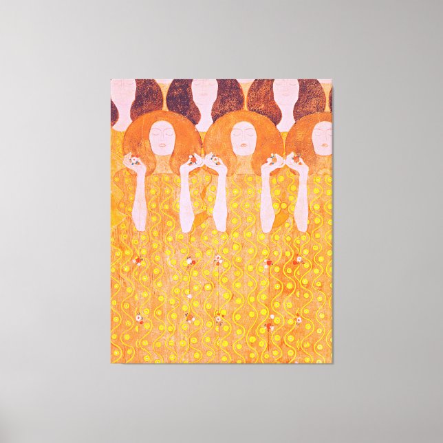 Gustav Klimts Gemälde Leinwanddruck (Vorderseite)