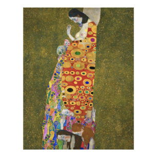 Gustav Klimts Hoffnung II (1907-1908) berühmtes Ge Fotodruck