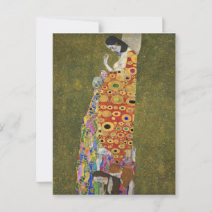 Gustav Klimts Hoffnung II (1907-1908) Postkarte