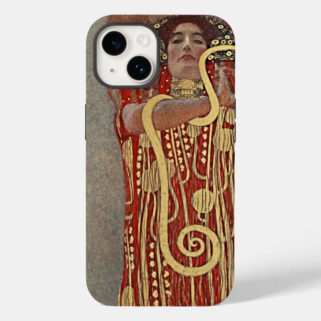 Gustav Klimts Hygieia Case-Mate iPhone Hülle (Rückseite)