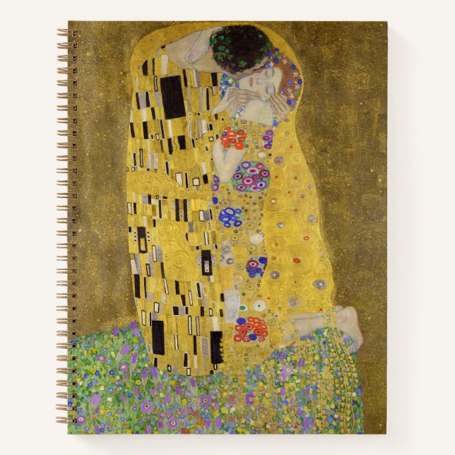 Gustav Klimts Kunst des Kissenmalens Notizbuch (Vorderseite)