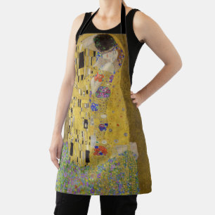 Gustav Klimts Malerei Der Kuss Kunst  Schürze