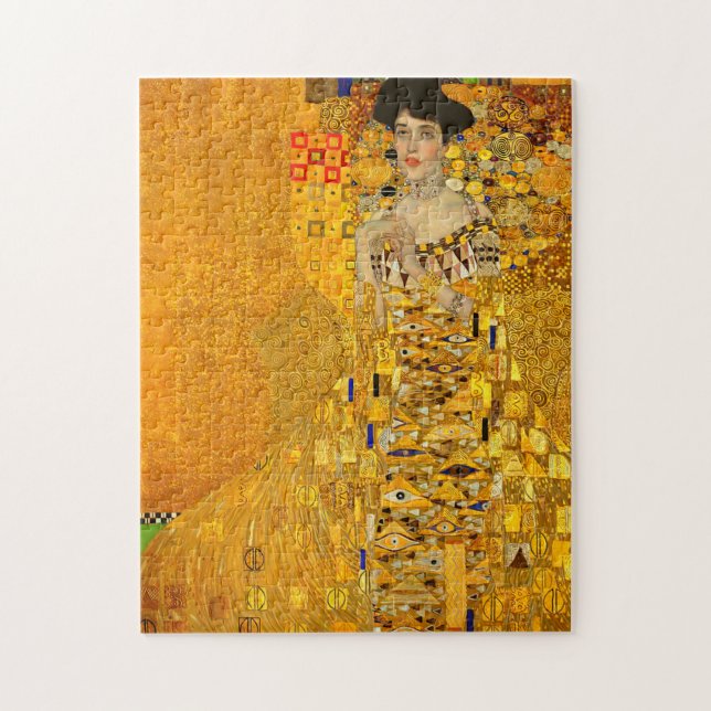 Gustav Klimts Portrait von Adele Bloch-Bauer I Puzzle (Vertikal)