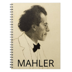 Gustav Mahler (1902, Portrait) Notizblock