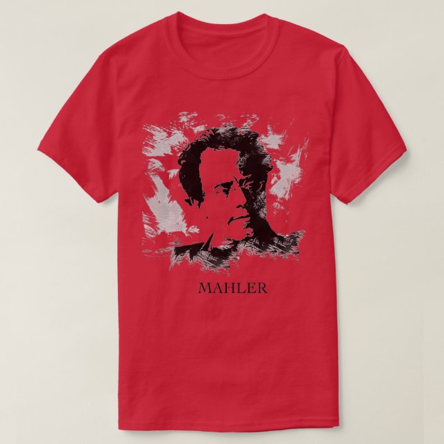 Gustav Mahler (2)  T-Shirt (Design vorne)