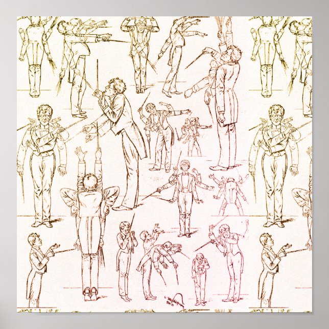 Gustav Mahler - Durchführung Poster (Vorne)