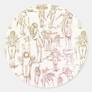 Gustav Mahler - Durchführung Runder Aufkleber