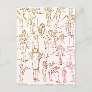 Gustav Mahler - Konduktion Postkarte