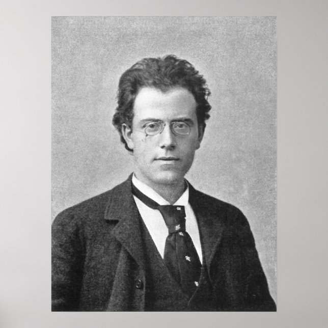 Gustav Mahler Poster (Vorne)
