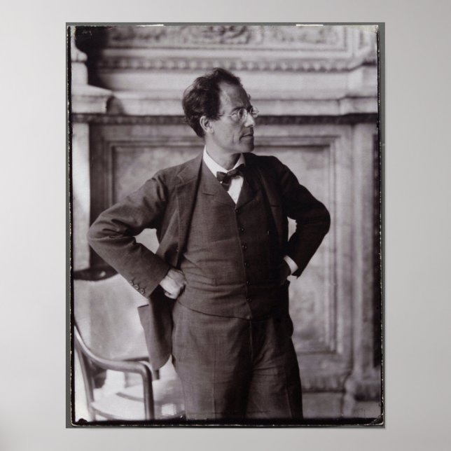 Gustav Mahler Poster (Vorne)