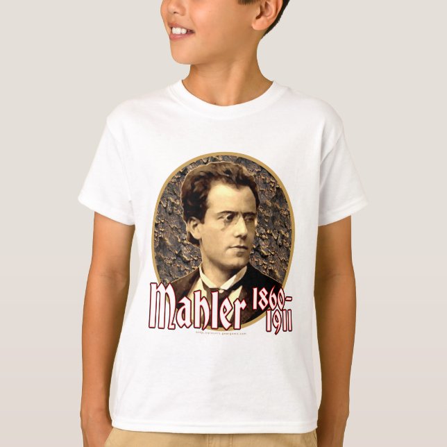 Gustav Mahler T-Shirt (Vorderseite)
