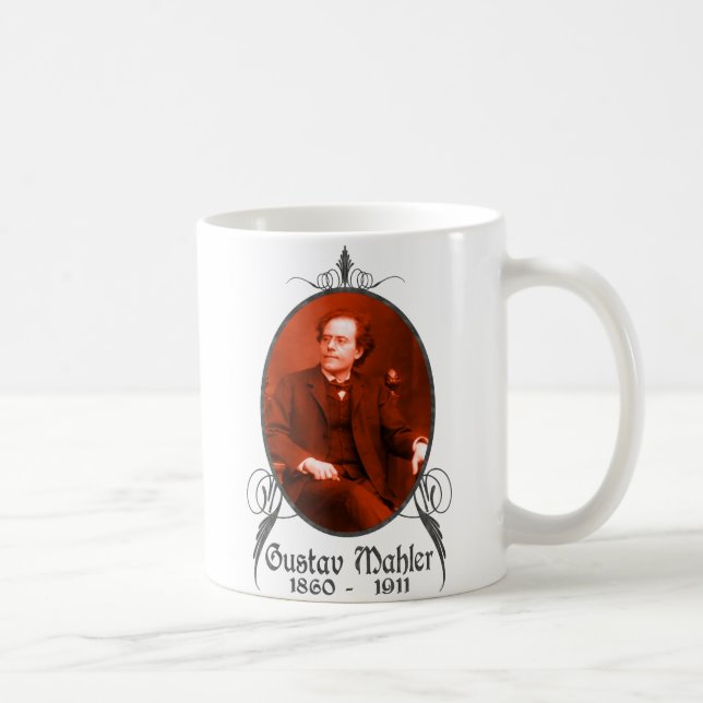 Gustav Mahler Tasse (Rechts)