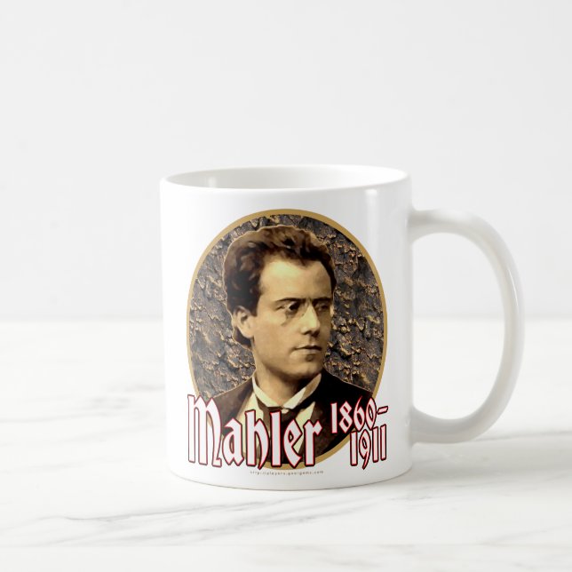 Gustav Mahler Tasse (Rechts)