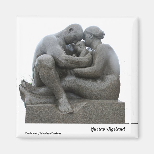 Gustav Vigeland Skulptur - Oslo, Norwegen - Magnet (Vorne)