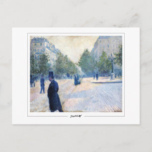 Gustave Caillebotte #104 - Fine Art Postkarte