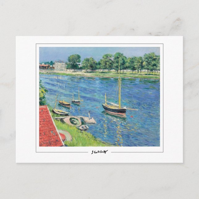 Gustave Caillebotte #113 - Fine Art Postcard Postkarte (Vorderseite)