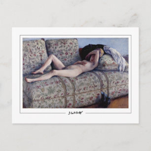 Gustave Caillebotte #12 - Fine Art Postcard Postkarte