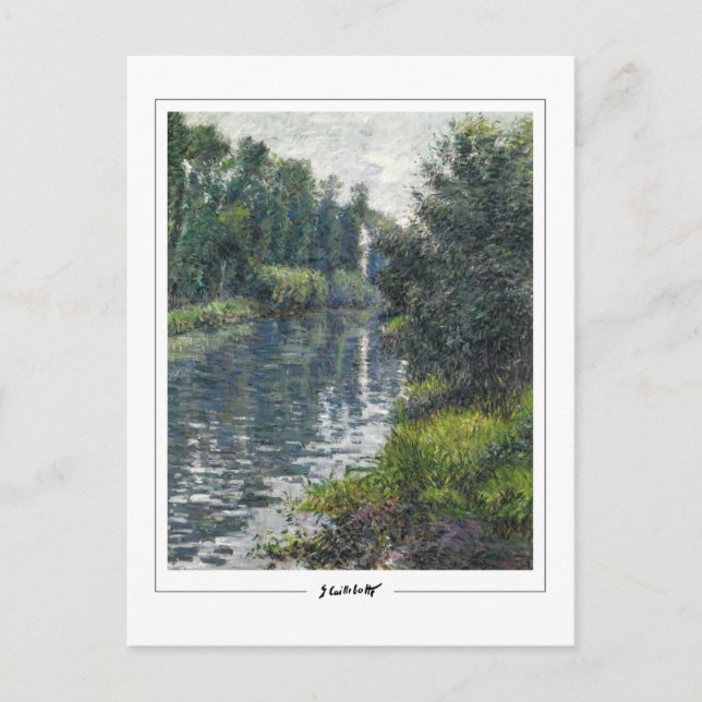 Gustave Caillebotte #138 - Fine Art Postcard Postkarte (Vorderseite)