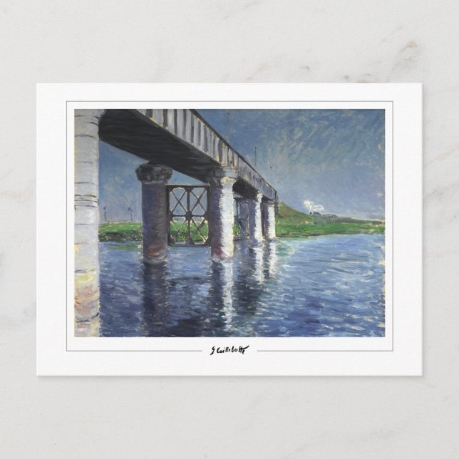 Gustave Caillebotte #13 - Fine Art Postkarte (Vorderseite)