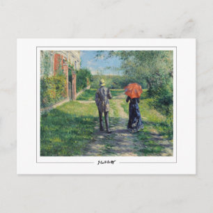 Gustave Caillebotte #14 - Kunstpostkarte Postkarte