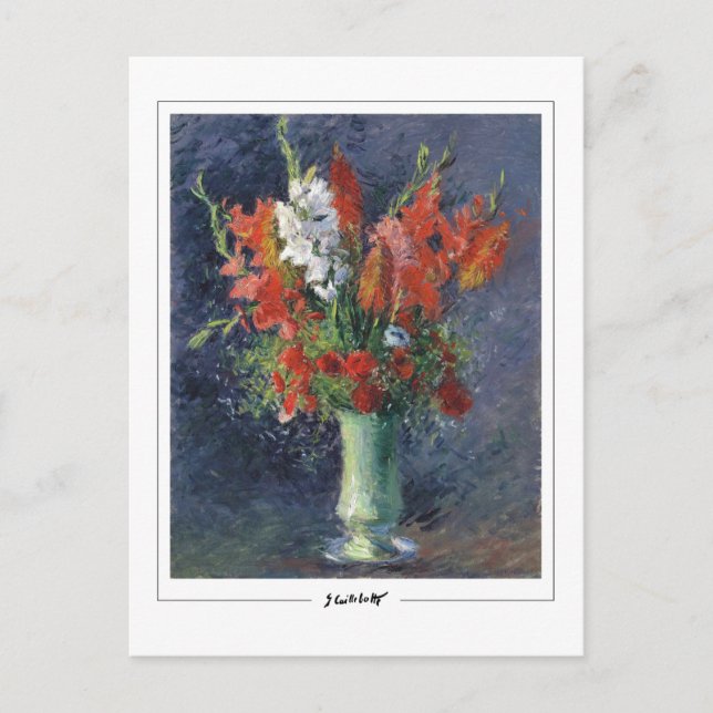 Gustave Caillebotte #154 - Fine Art Postcard Postkarte (Vorderseite)