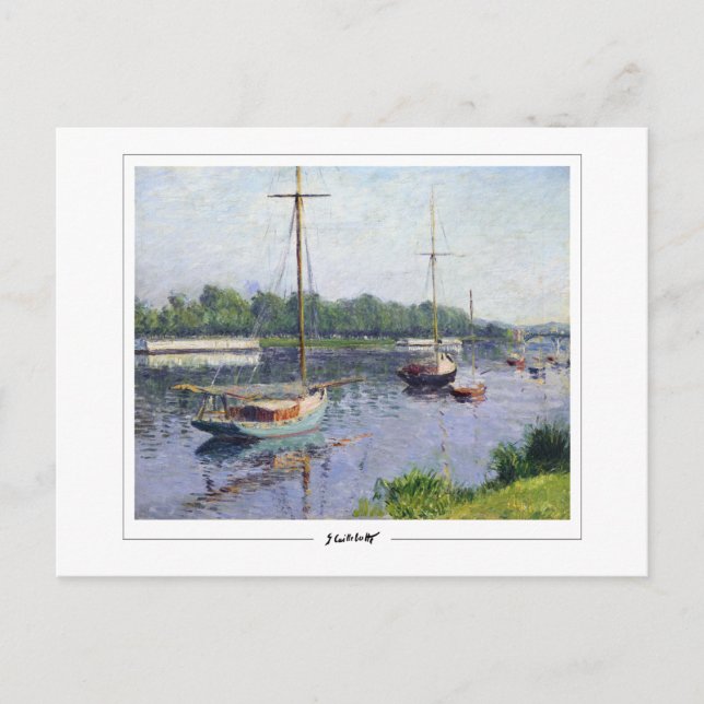 Gustave Caillebotte #170 - Fine Art Postkarte (Vorderseite)