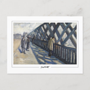 Gustave Caillebotte #298 - Fine Art Postcard Postkarte