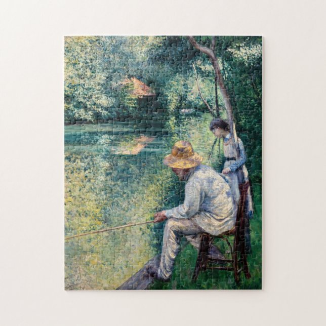 Gustave Caillebotte - Angling Puzzle (Vertikal)