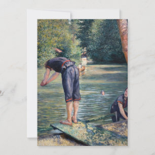 Gustave Caillebotte - Bathers, Bank of the Yerres Einladung