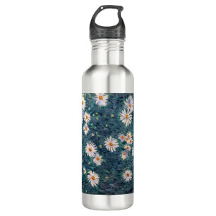 Gustave Caillebotte - Bed of Daisies, Detail Edelstahlflasche