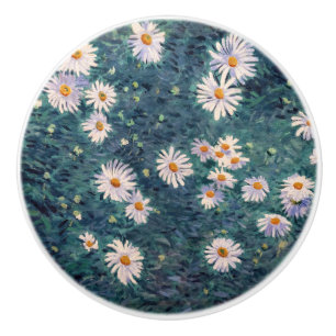 Gustave Caillebotte - Bed of Daisies, Detail Keramikknauf