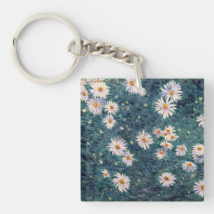 Gustave Caillebotte - Bed of Daisies, Detail Schlüsselanhänger