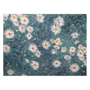 Gustave Caillebotte - Bed of Daisies, Detail Tischdecke