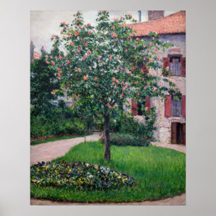 Gustave Caillebotte - Blühende Bäume Poster