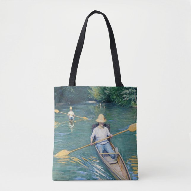 Gustave Caillebotte - Boote auf der Yerres (Vorderseite)
