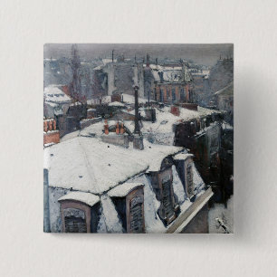 Gustave Caillebotte - Dächer im Schnee Button