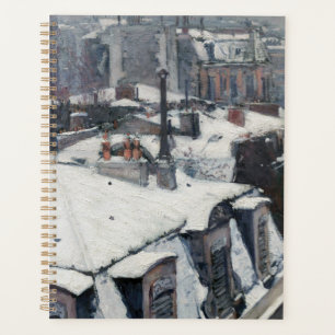 Gustave Caillebotte - Dächer im Schnee Planer