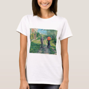 Gustave Caillebotte - Der aufsteigende Weg T-Shirt