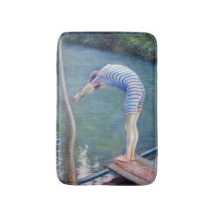Gustave Caillebotte - Der Badende / Der Taucher Badematte