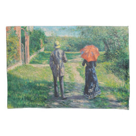 Gustave Caillebotte - Der Weg über die Alphill Kissenbezug