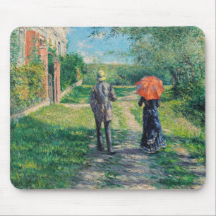 Gustave Caillebotte - Der Weg über die Alphill Mousepad