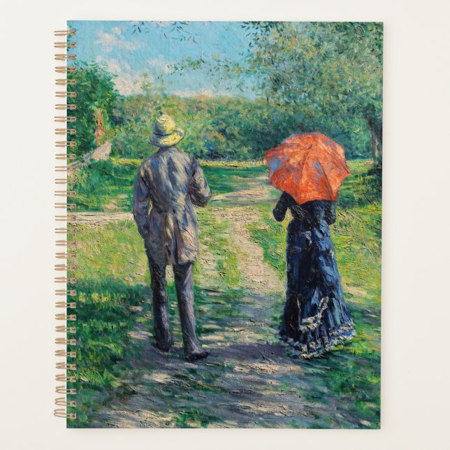Gustave Caillebotte - Der Weg über die Alphill Planer (Vorderseite)