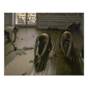 Gustave Caillebotte - Die Bodenplaner Fotodruck